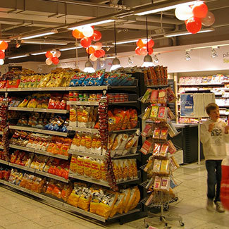 挪威MENY店内大厅-挪威阿克什胡斯圣诺莱阳圣诺莱瓦139 挪威MENY店内大厅