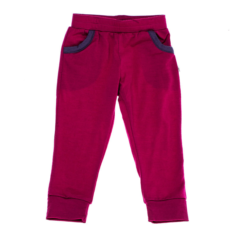 LFOH Bubbles 100%美丽诺羊毛 童裤 枣红 2岁