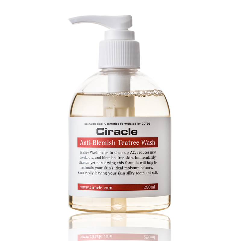 ciracle稀拉克儿 茶树精油抗菌祛痘洁面乳250ml 250ml