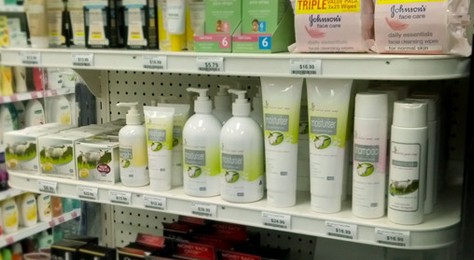 Billie Goat Soap中央大道店柜台