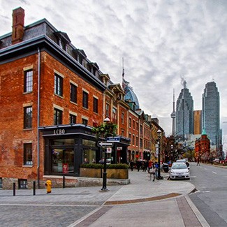 加拿大著名超市LCBO酒类专营多伦多店图片库