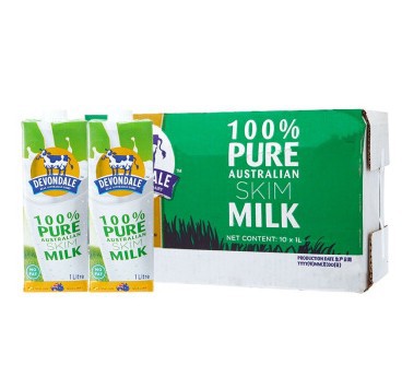 澳洲Devondale德运脱脂牛奶 1L*10 整箱装