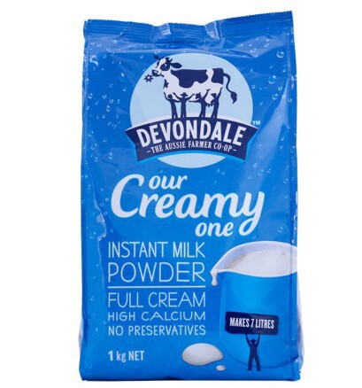 澳洲Devondale德运全脂高钙成人奶粉 1kg