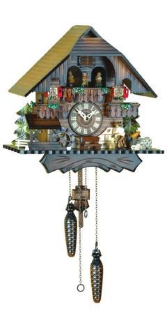 德国Kuckucksuhr石英咕咕钟黑森林房屋款式带音乐