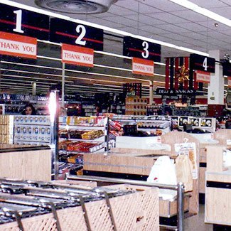 霍巴特kmart店收银台-澳大利亚新城中心区里斯登路1 霍巴特kmart店收银台