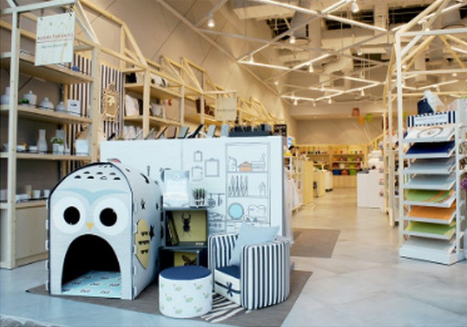 Mallow Space首尔江南区总店柜台展示