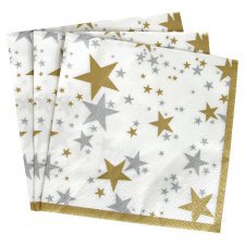 英国Tesco星星餐巾纸