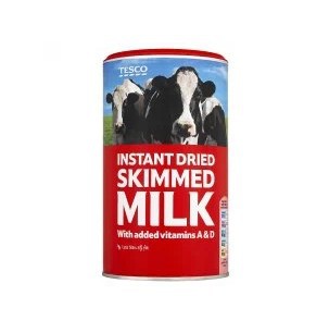英国TESCO脱脂高钙成人奶粉