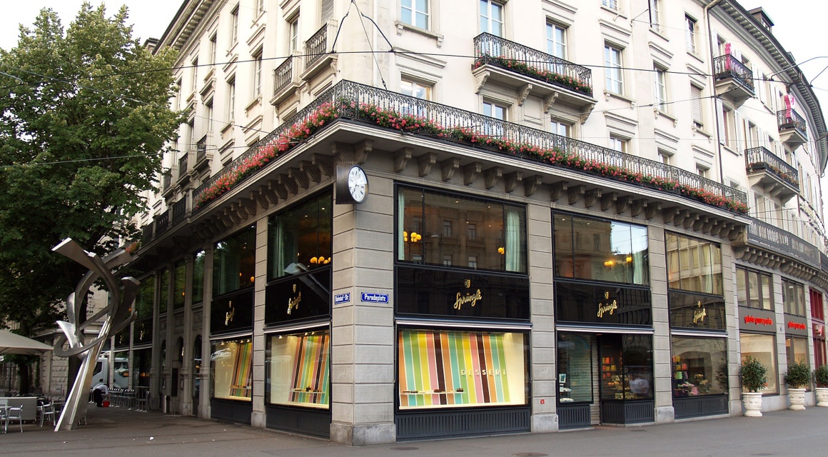 Sprungli苏黎世旗舰店