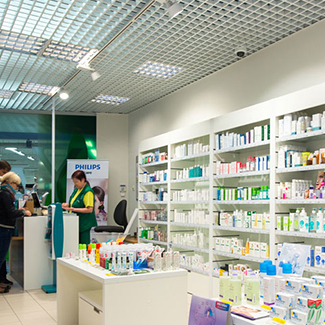 坦佩雷Yliopiston Apteekki收银台