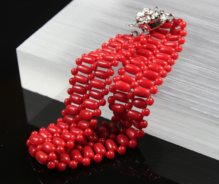 天然深海红珊瑚