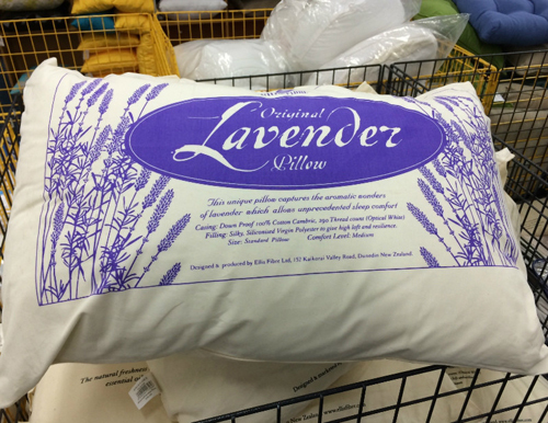新西兰ellis Fibre薰衣草保健单人枕头 安神助眠 护颈椎