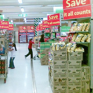 墨尔本woolworths食品货架