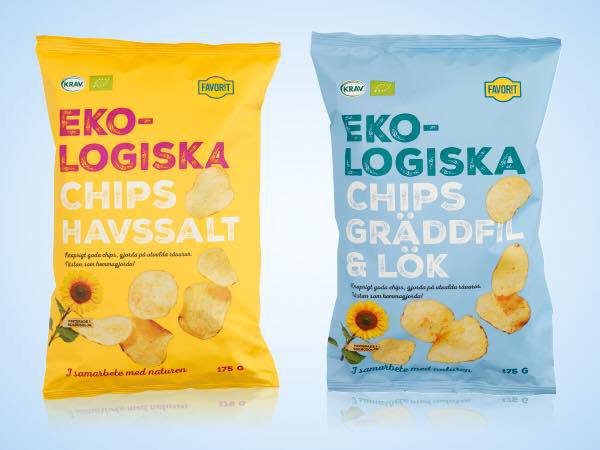 City Gross超市ekologiska薯片-City Gross瑞典延雪平 City Gross超市ekologiska薯片