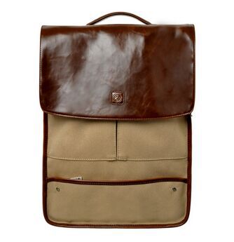 e-mart超市스톤棕色皮背包-e-mart韩国釜山广域市 e-mart超市스톤棕色皮背包