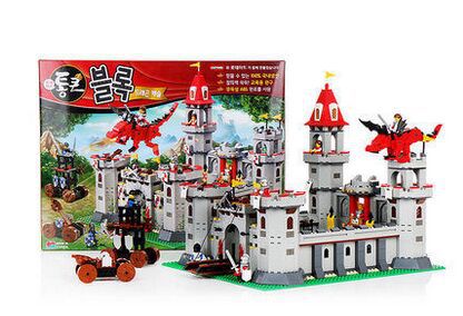 LotteMart超市tongkeun恐龙城堡模型