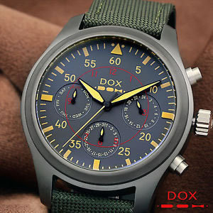 韩国DOX高端设计师品牌石英手表-黄灰