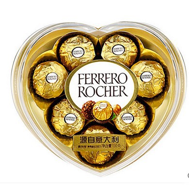 意大利费列罗榛果威化巧克力零食8粒