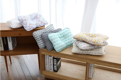 韩国borny有机棉婴幼儿定型枕0-6岁