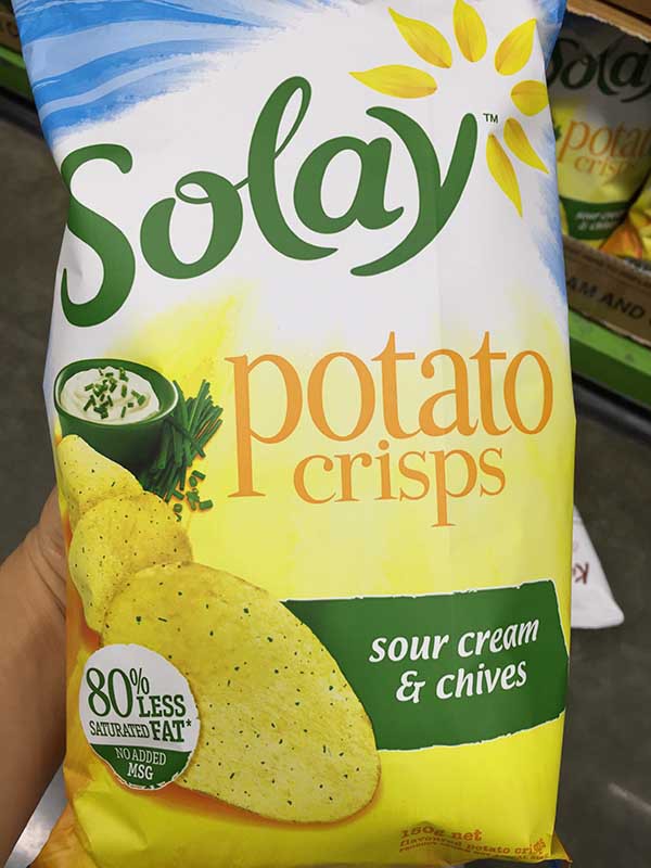 Solay 薯片-PAK'n SAVE新西兰奥克兰市 Solay 薯片