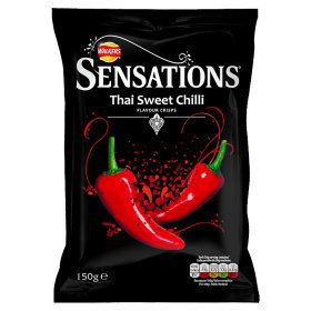 ASDA超市Walkers Sensations泰式香辣薯片