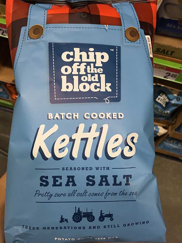 Chip of the old Block 薯片-PAK'n SAVE新西兰奥克兰市 Chip of the old Block 薯片