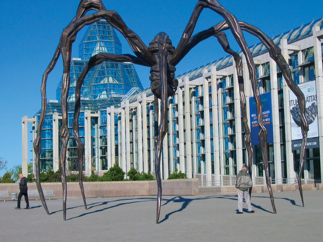 蜘蛛雕塑-加拿大-温莎 蜘蛛雕塑-加拿大-温莎