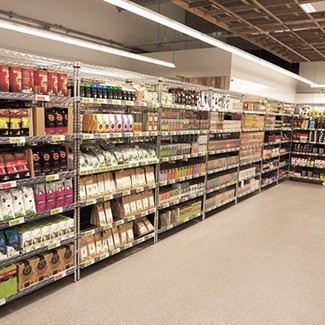 比利时Bio-planet商品货架