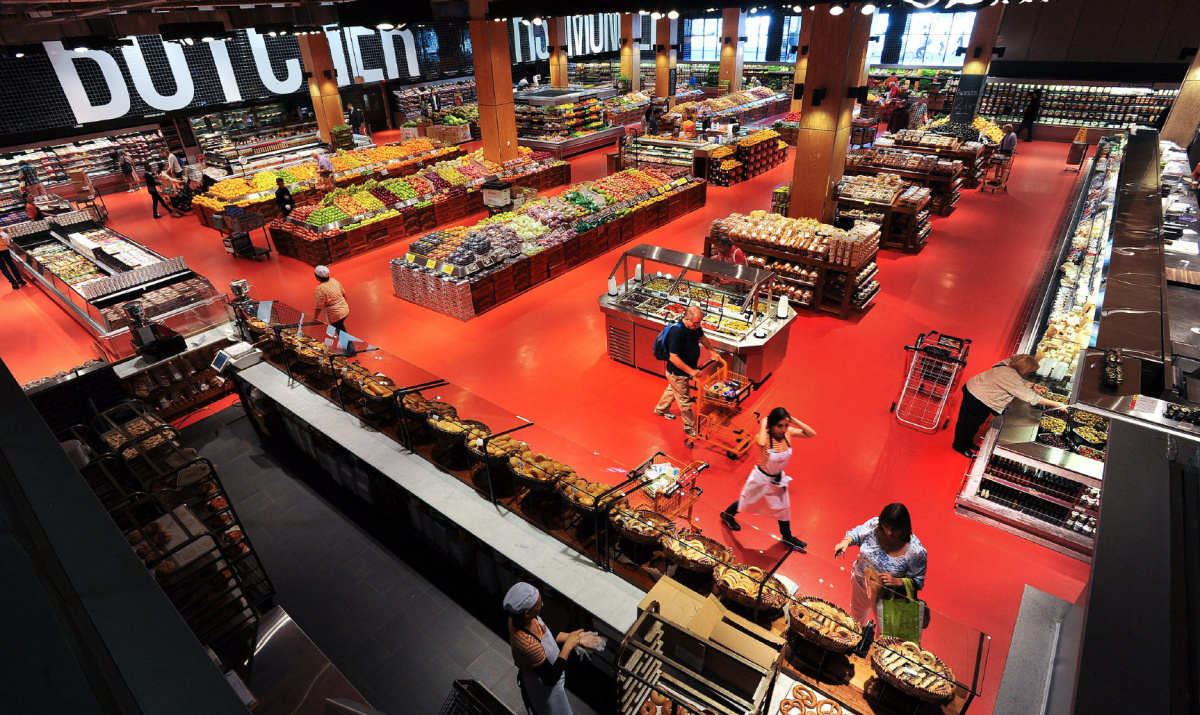 加拿大Loblaws店内大厅