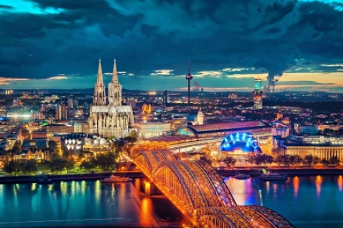 汉堡夜景-德国-汉堡 汉堡夜景-德国-汉堡