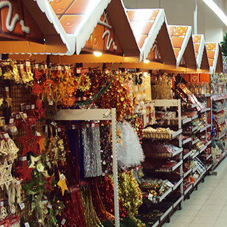 奥克兰湖畔法兰克福Kaufland饰品货架