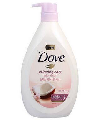 韩国LotteMart超市Dove椰乳沐浴露