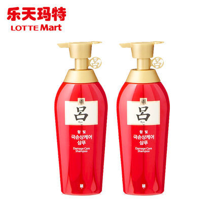 韩国乐天玛特修复发根洗发水