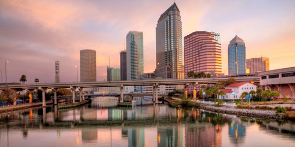 傍晚楼景-美国-坦帕 傍晚楼景-美国-坦帕