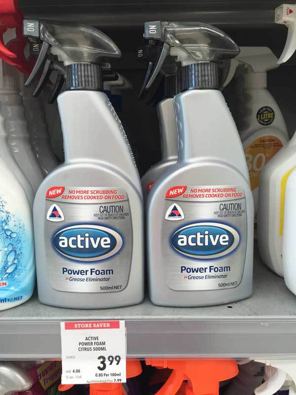 Active 不锈钢灶台清洁剂