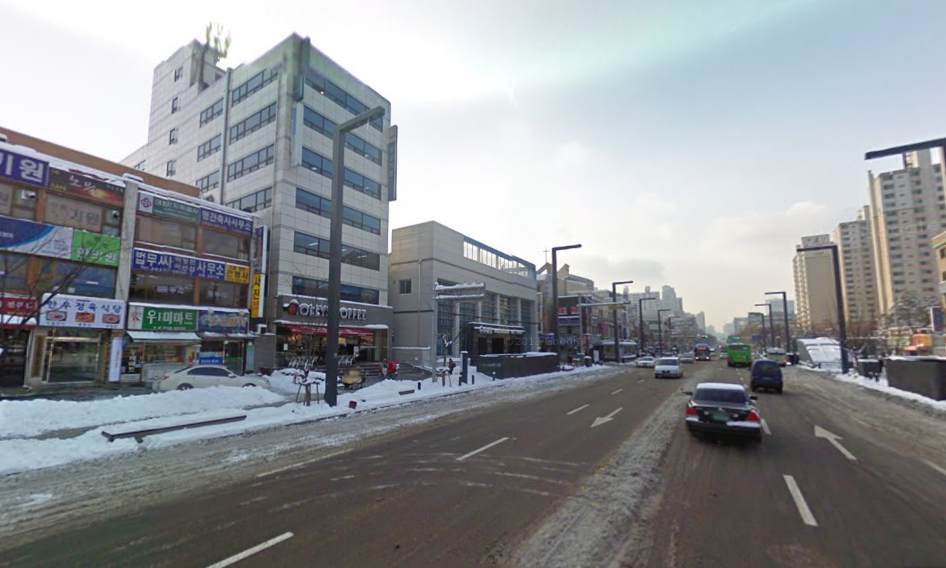 韩国首尔永登浦区永登浦路街景