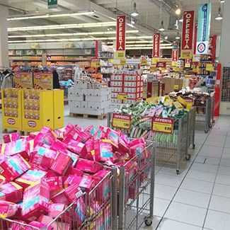 帕多瓦Interspar店内大厅-意大利阿尔比尼亚塞戈Ipercity商业中心 帕多瓦Interspar店内大厅