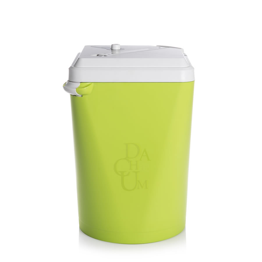 韩国DA CHAEUM压缩功能垃圾桶绿色