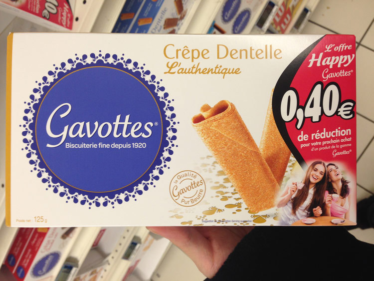 gavottes蛋卷-CARREFOUR法国里昂 gavottes蛋卷