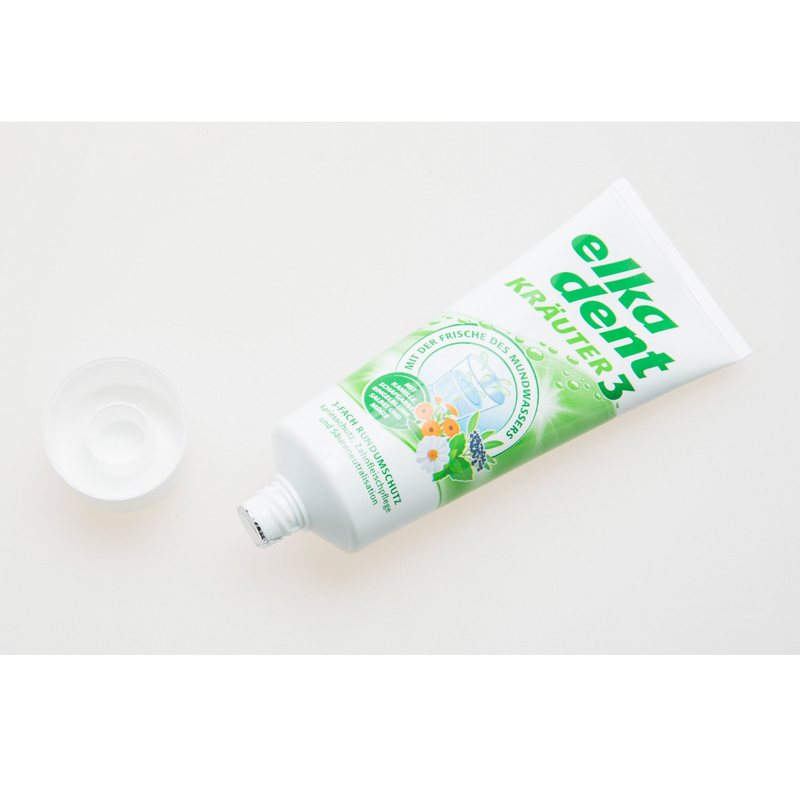 德国elkadent艾尔丹 植物草本精华牙膏（75ml）