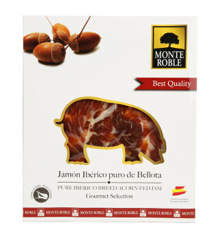 西班牙橡山Monteroble伊比利亚风干火腿切片80克