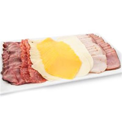 美国Whole Foods超市肉类和奶酪拼盘