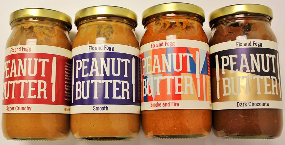 Nosh超市Fix and Fogg花生酱系列