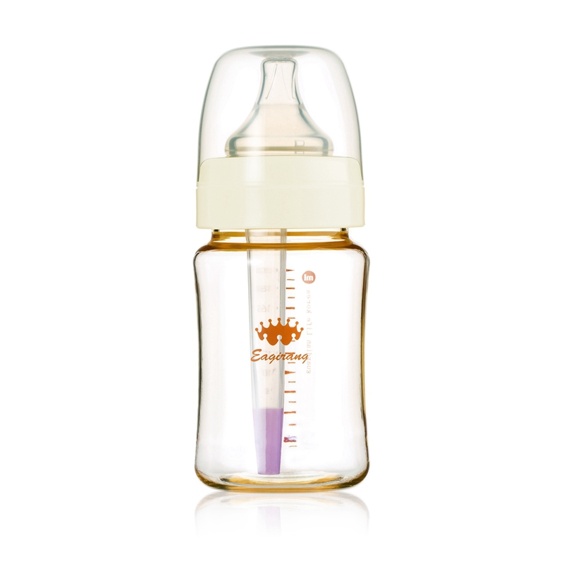 韩国Eagirang PES宽口径功能性奶瓶 白色 260ml