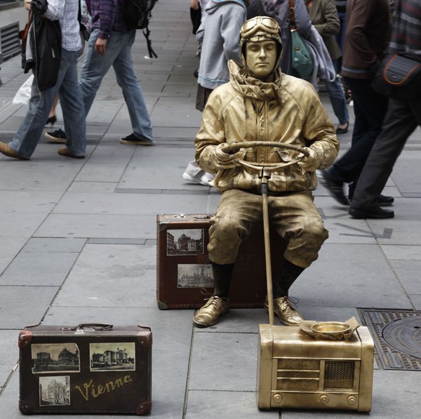 街边铜塑-奥地利-萨尔斯堡
