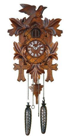 德国Kuckucksuhr石英咕咕钟5片叶子款式