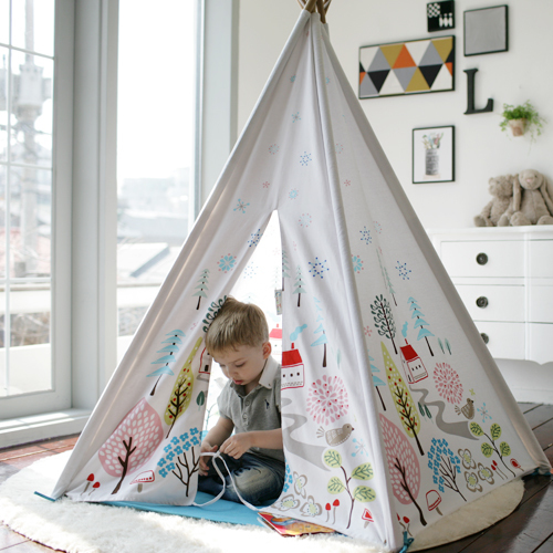 韩国CUNA TENT成長美學小木屋