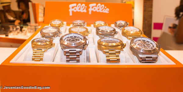 希腊著名品牌金色银色金属腕表-folli follie希腊塞萨洛尼基 希腊著名品牌金色银色金属腕表