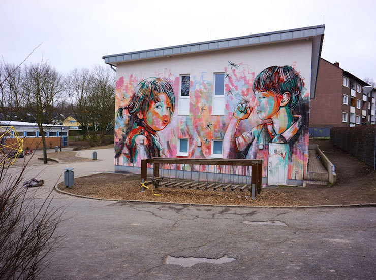 街头艺术-德国-莱比锡