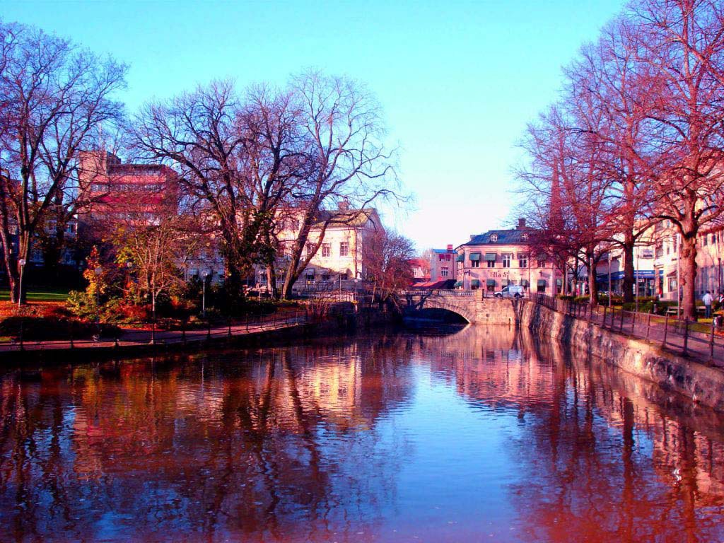 湖畔景色-瑞典-斯德哥尔摩 湖畔景色-瑞典-斯德哥尔摩